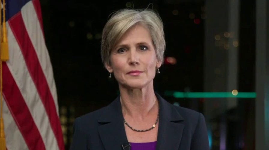 Sally Yates says President Trump used his position to benefit himself rather than his country