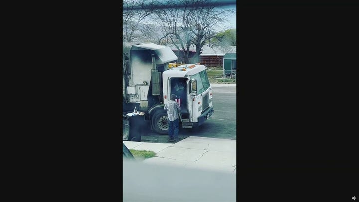 Utah garbage man secretly filmed saving American flag from trash