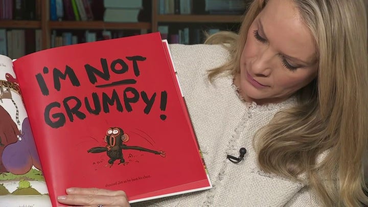Dana reads 'Grumpy Monkey'