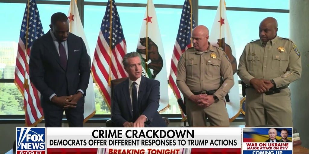 Dems have differing responses to Trump's crime crackdown