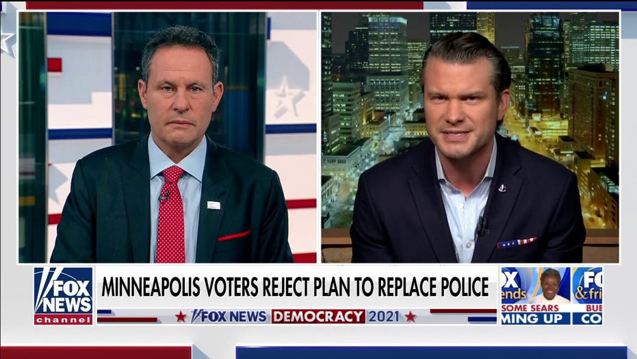 Hegseth on Minneapolis voters rejecting plan to defund police: People want a cop, not a social worker