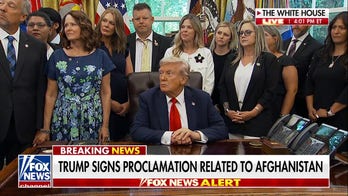 Trump signs proclamation related to Biden's botched Afghanistan exit and takes questions
