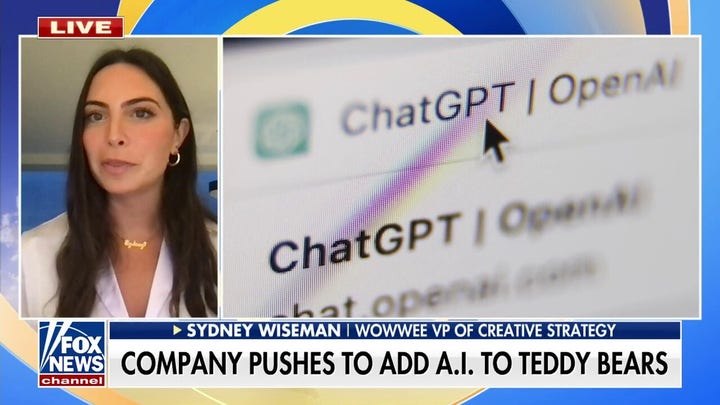 Company pushing AI in kids' toy industry 