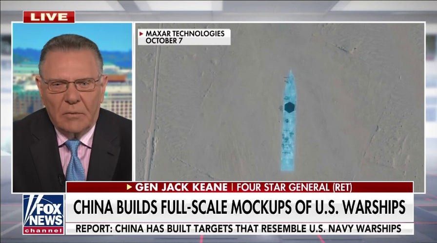 Gen. Keane on Chinese military efforts: 'You don't see a replica to this kind of standard'