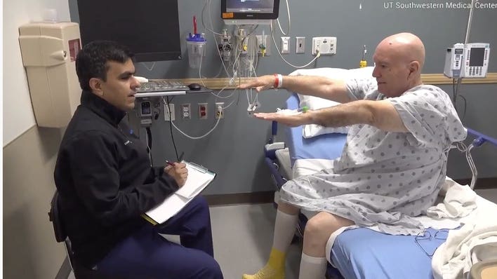 Man's tremor disappears immediately after receiving new ultrasound treatment