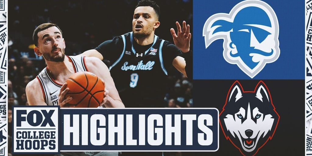 Seton Hall Pirates vs. UConn Huskies Highlights | FOX College Basketball