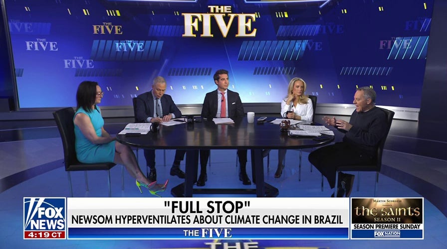 'The Five’: Gavin Newsom plays president at UN climate conference