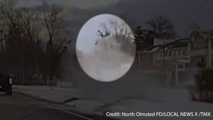 Driver sent 25 feet into air during police chase with 1-year-old on board