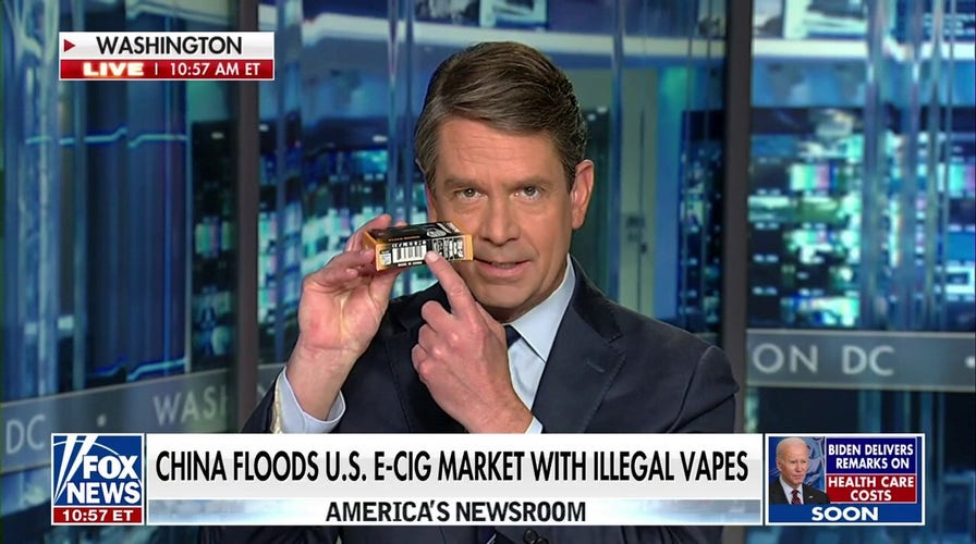 China floods US e-cigarette market with illegal vapes