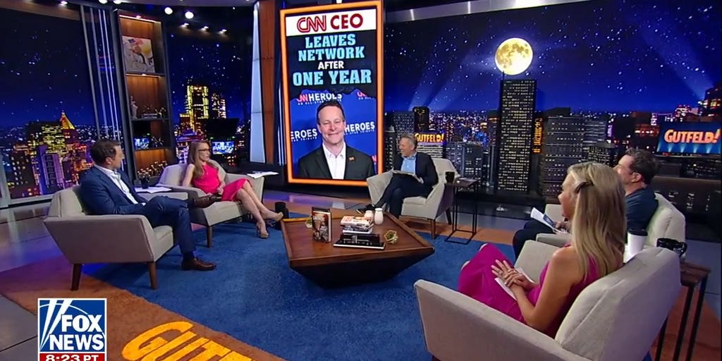 Gutfeld: CNN showed its boss the door | Fox News Video