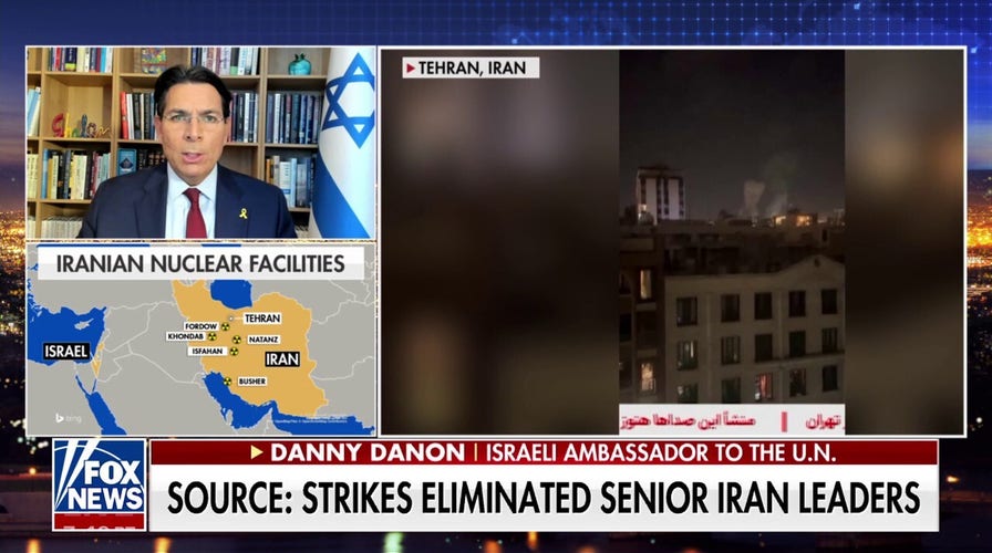 Israeli official calls strikes against Iran an 'act of self-defense'