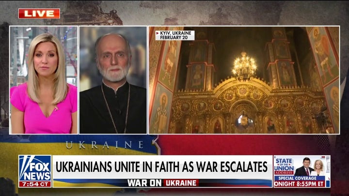 Ukrainians turn to faith as civilians repurpose churches into bomb shelters