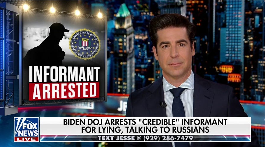 Jesse Watters Calls Out Disappearing Evidence In The Biden Family Saga ...