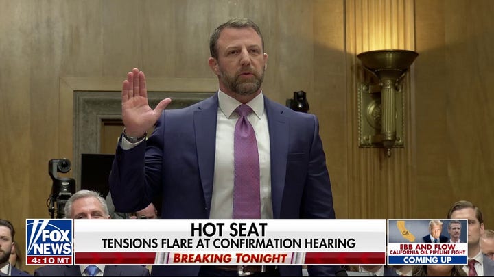 Sen Markwayne Mullin in hot seat during confirmation hearing