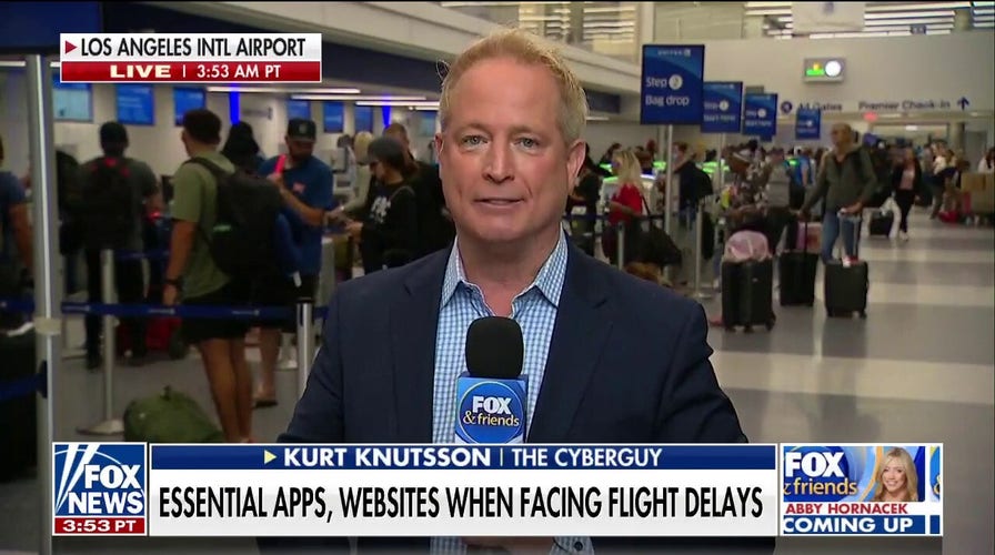 Kurt Knutsson's tips for travelers encountering flight delays
