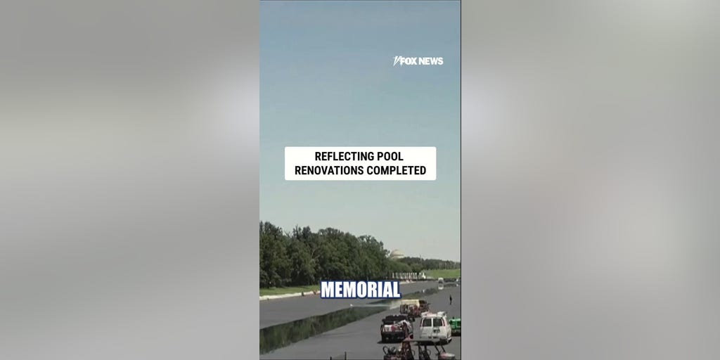 Renovations to Lincoln Memorial Reflecting Pool completed