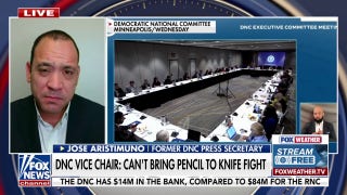 Former DNC official dismisses calls to be more aggressive: 'We need to be smarter'