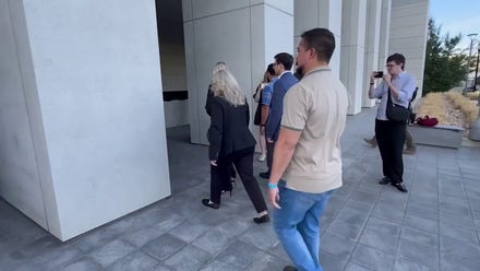 Charlie Kirk's family members arrive at courthouse