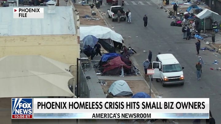 Phoenix businesses battle homeless crisis