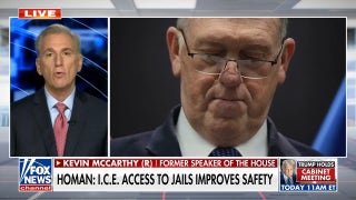 Kevin McCarthy analyzes Homan's stance on immigration, anti-ICE rhetoric