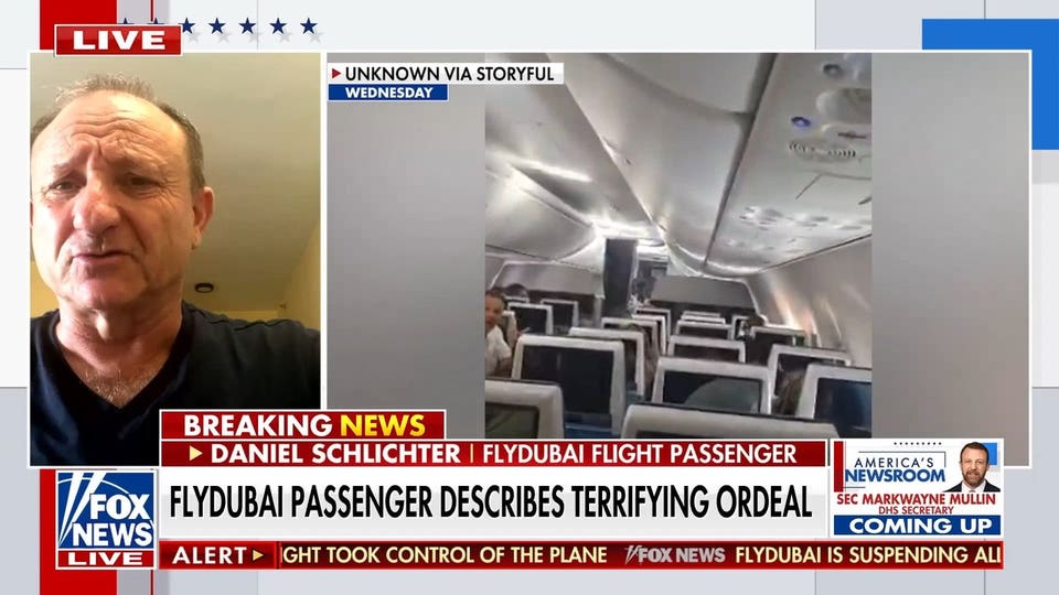 Flydubai passenger recounts terrifying cockpit attack, praises passengers who intervened