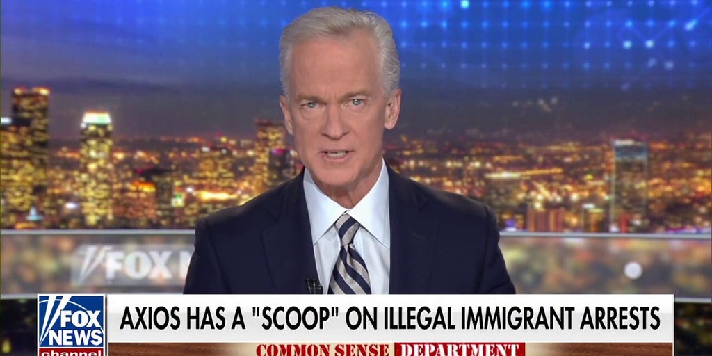 Trace Gallagher roasts Axios ‘big scoop’ on migrant arrest numbers between Trump and Biden