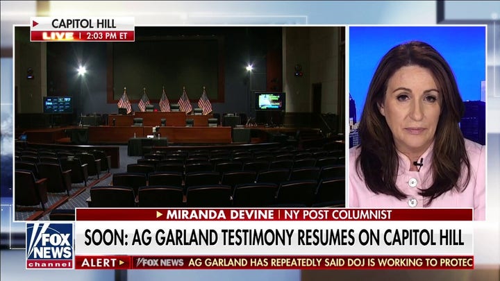 Miranda Devine slams AG Garland: This just isn't good enough