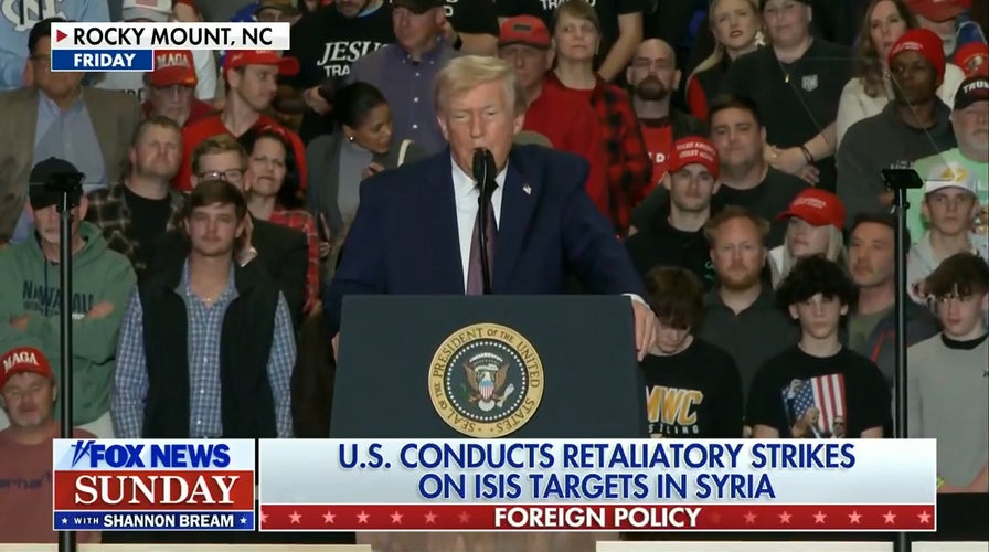 Trump orders airstrikes on Syria after ISIS attack