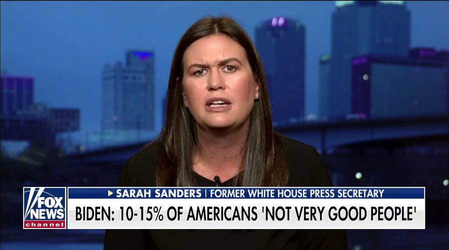 Sarah Sanders: Joe Biden isn't the person to unite Americans