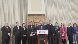 John McCuskey, Riley Gaines address allegations against trans athlete in SCOTUS case