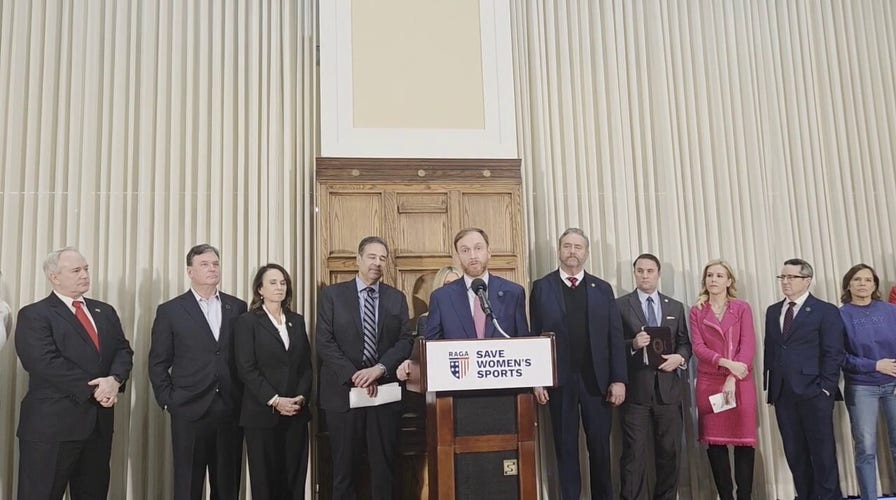 John McCuskey, Riley Gaines address allegations against trans athlete in SCOTUS case