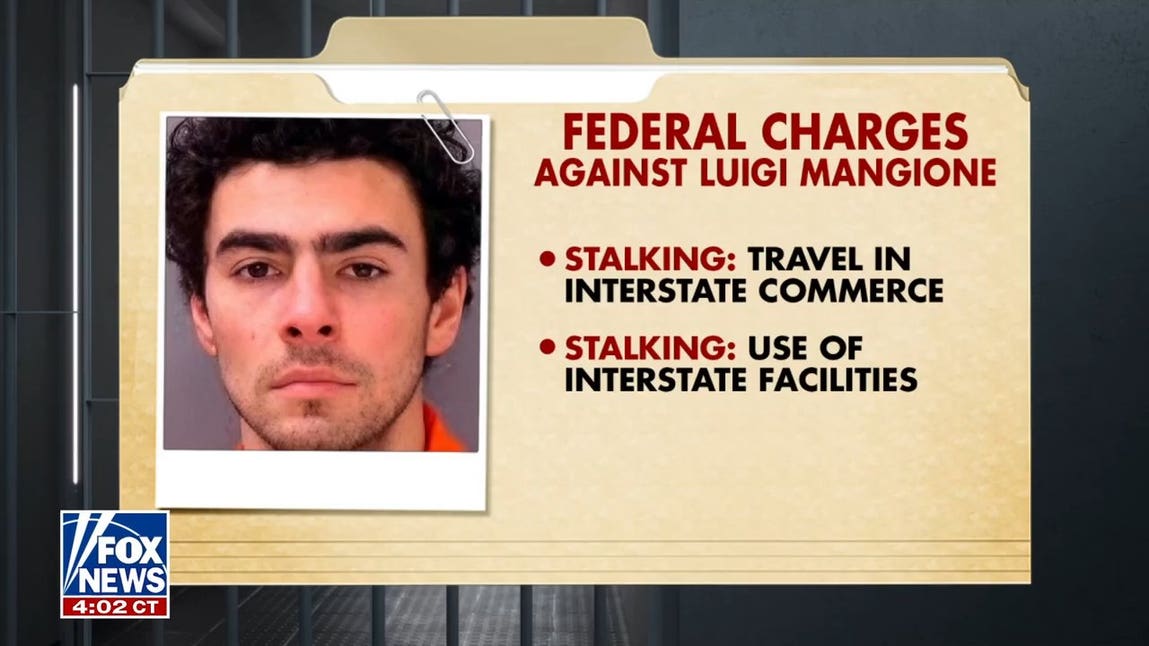 Luigi Mangione expected to plead guilty to federal stalking charges as murder trial looms