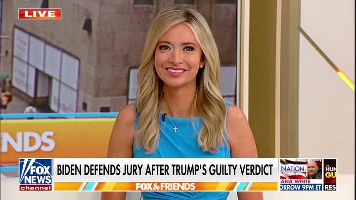 Biden ‘pouring gasoline on the fire’ by playing up Trump's felony conviction: McEnany