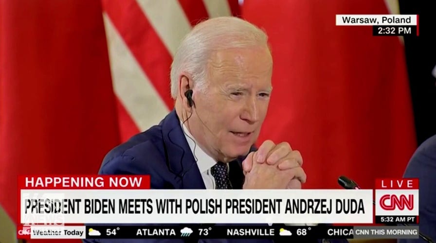 President Biden says he grew up in a Polish community