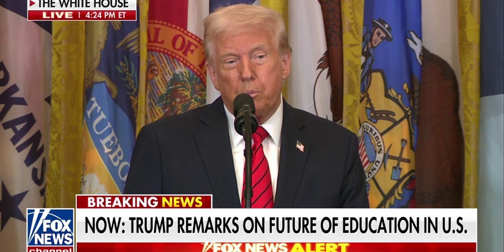 President Trump signs executive order to eliminate Department of Education