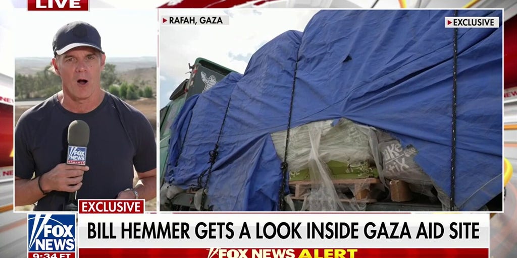 Bill Hemmer tours aid site in Gaza amid humanitarian concerns