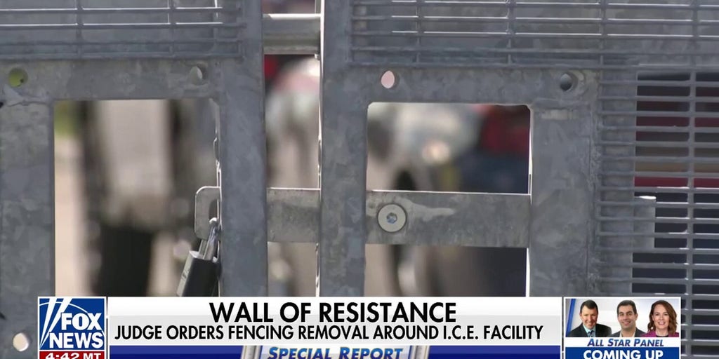 Judge says fencing around ICE facility must be removed