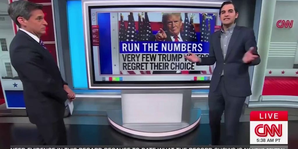 CNN data guru says polling indicates Trump voter regret 'does not exist'