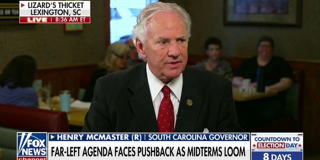 Gov McMaster: We will have a red wave like we have never seen before