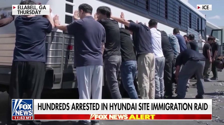 Trump defends DHS raid at Hyundai plant in Georgia