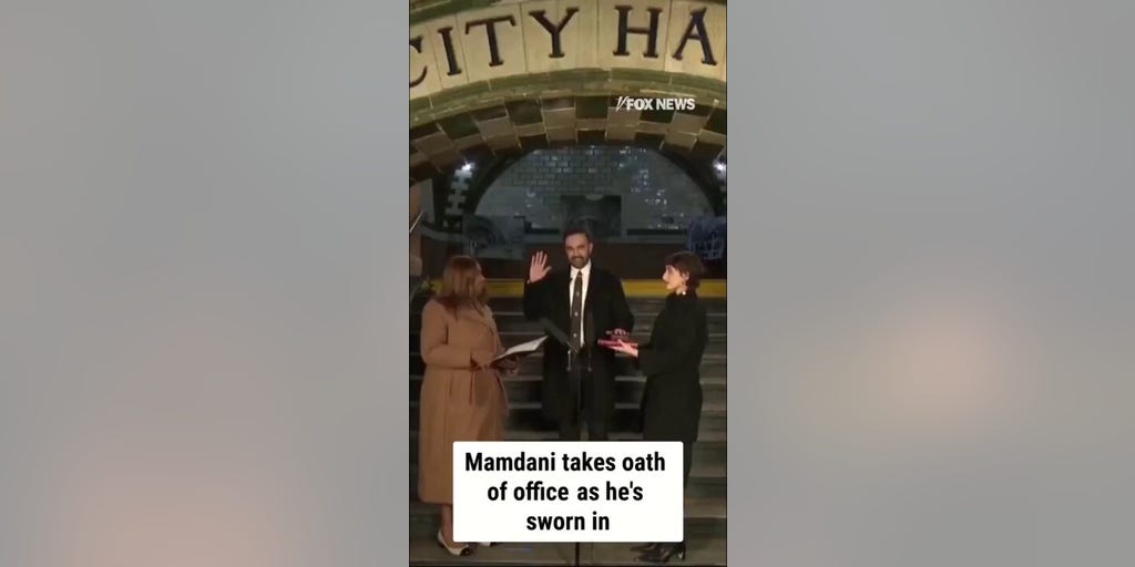 WATCH: Mamdani sworn in as New York City mayor