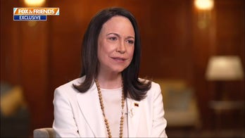 Venezuelan opposition leader says she presented her Nobel Peace Prize to President Donald Trump on behalf of Venezuelans