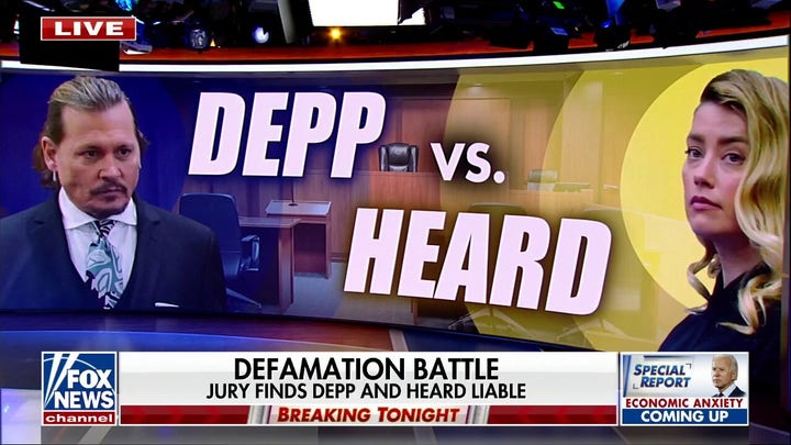 Verdict reached in Johnny Depp vs Amber Heard trial