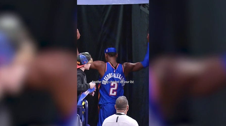 Shai Gilgeous-Alexander gets emotional voicemail from mom after winning MVP