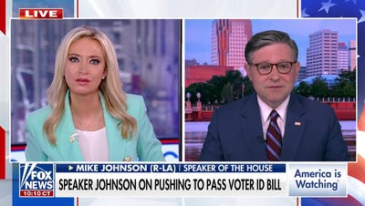 Mike Johnson says voters face a clear contrast between 'common sense' and 'crazy'