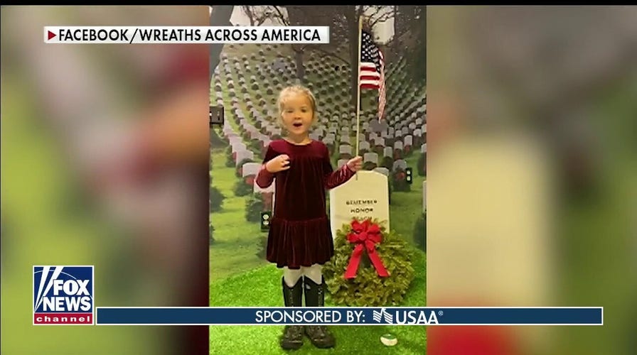 Wreaths Across America challenge families to recite the Pledge of Allegiance each day at home
