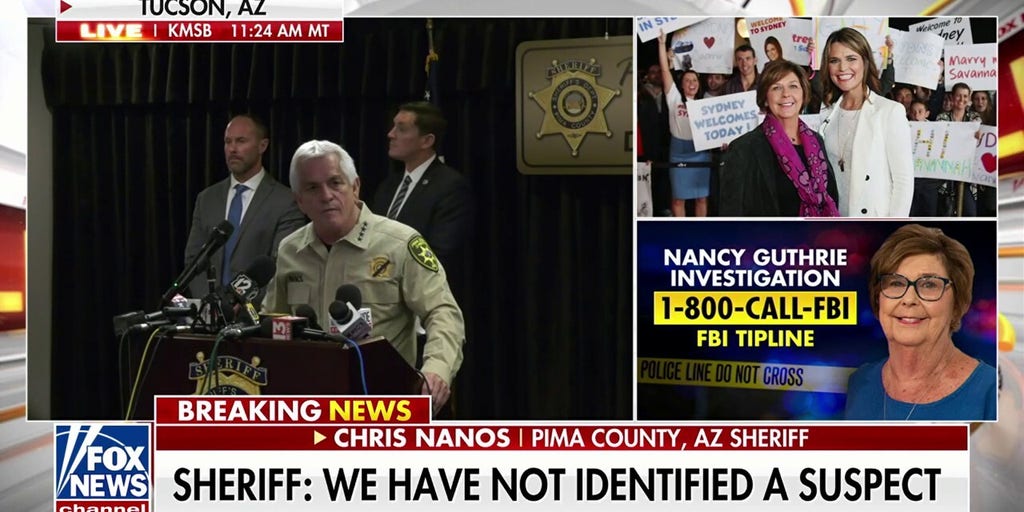 Sheriff outlines timeline in Nancy Guthrie disappearance