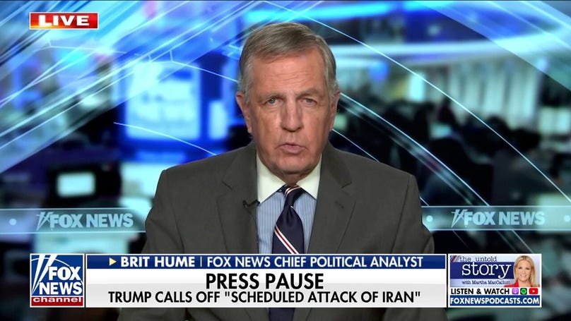 Brit Hume: Iran ‘hasn’t come close’ to making offer US can accept
