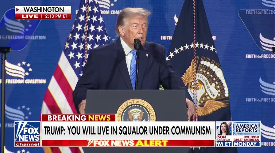 Trump warns of squalor and illness  nether  communist ideology