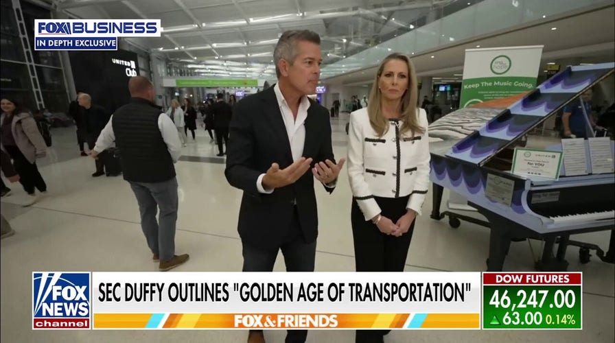 Transportation Secretary Duffy outlines extremity   of ‘bringing civility back’ to aerial  travel